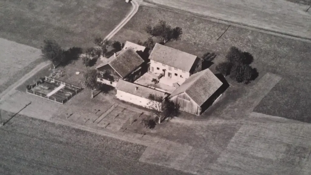 Der Hof im Jahr 1972